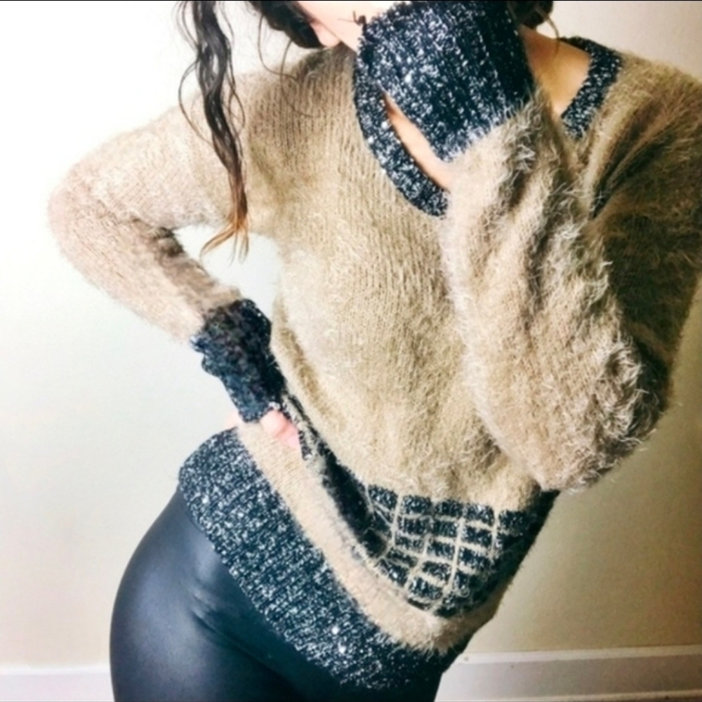I Jeans By Buffalo Teddy Sweater Size Medium